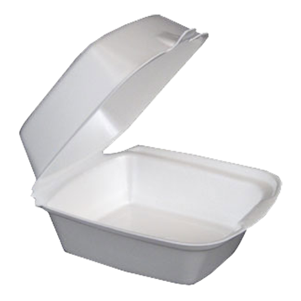 Hefty Supreme Sandwich Containers, Hinged Lid, Large - 300 containers