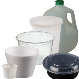 Disposable food and beverage containers