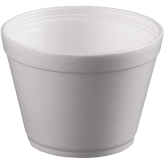 16 oz Extra Squat Foam Food Containers
