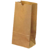 4 lb Brown Paper Bags