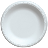 Reyma 9 inch White Foam Plates