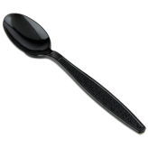 Heavy Weight Black Spoons