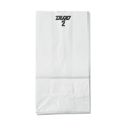2 lb White Paper Bags