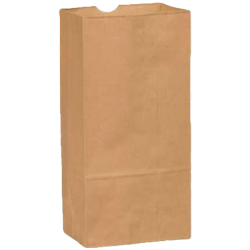 6 lb Brown Paper Bags