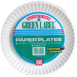 9 inch Light Paper Plates