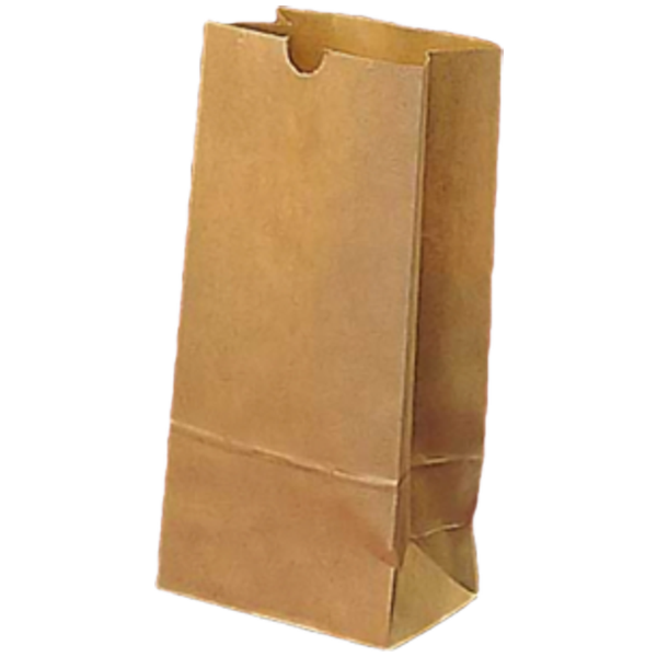 4 lb Brown Paper Bags - Pak-Man Food Packaging Supply
