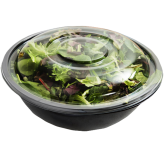80 oz  Black Salad Bowls