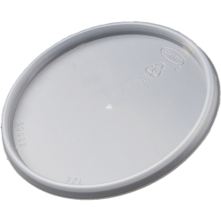 Plastic Lids for 8 oz and 16 oz oz Extra Squat Foam Food Containers