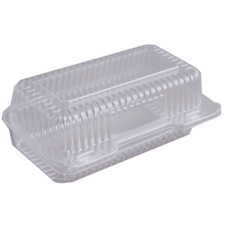 9x5 Clear Hinged Lid (Durable)
